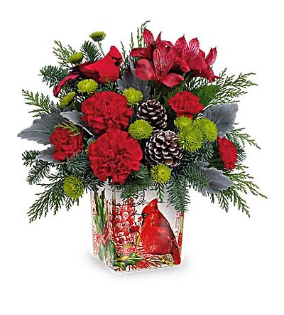 Ode to the Cardinal Bouquet