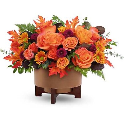 Fall For Copper Centerpiece