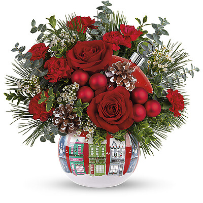 Snowy Village Bouquet